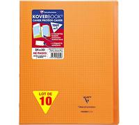 Clairefontaine 984609C conf. 10 Koverbook 24x32cm 48p quad. piccoli 90g