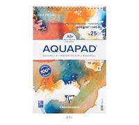 Aquapad Spiralblock Aquarell A3+, 29,7x43,5cm, 300g, 25 Blatt