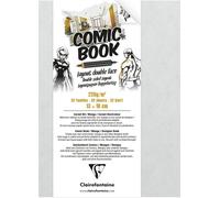 Clairefontaine Comic Book Layout Double Sided Paper Taccuino da disegno 13 x 18 cm 220 g