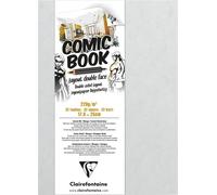 Clairefontaine Comic Book Layout Double Sided Paper Taccuino da disegno 17,6 x 25 cm 220 g
