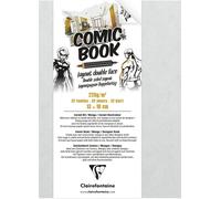 Clairefontaine Comic Book Layout Double Sided Paper Taccuino da disegno 13 x 18 cm 220 g