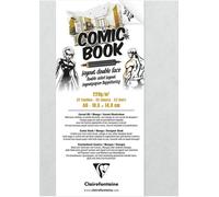 Clairefontaine Comic Book Layout Double Sided Paper Taccuino da disegno A6 220 g