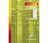 Clairefontaine Copies Doubles Non Perforees S/Etui 21x29,7 200p Q.5x5 + Marge