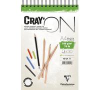 Clairefontaine Cray'On Wirebound Pad Taccuino da disegno 30 A4 160 g