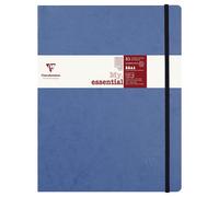 Clairefontaine Età Borsa Myessential Threadbound Notebook Fodera B5 Blu 96sh New