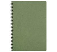 Clairefontaine Età Borsa Wirebound Notebook Foderato Margine A4 Verde 50sh