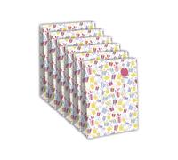 Clairefontaine Eurowrap 32418-2Cpack - Confezione da 6 sacchetti regalo Excellia, formato grande, 26,5 x 14 x 33 cm, 210 g, motivo: Fairy, confezione regalo, ideale per: giochi da tavolo, puzzle