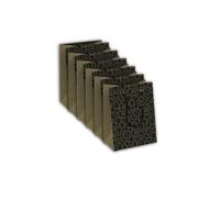 Clairefontaine Eurowrap 32478-3Cpack - Confezione da 6 sacchetti regalo Excellia, formato medio, 21,5 x 10,2 x 25,3 cm, 210 g, motivo: Archi design nero, confezione regalo, ideale per: libro, gioco, piccoli regali