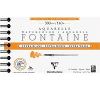 Clairefontaine Fontainewhite Taccuino da disegno 12 12 x 18 cm 300 g