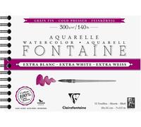 Clairefontaine Fontainewhite Taccuino da disegno 12 18 x 24 cm 300 g
