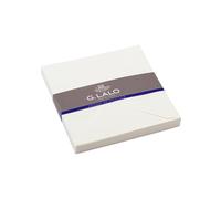 Clairefontaine Lalo 22400L - Pacco da 25 Buste rivestite gommate 16,5x16,5 cm, Vergata di Francia, Bianco