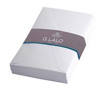Lalo 24200L - una confezione avvolta in pellicola da 20 buste rivestite gommate 9x14 cm en carta pergamena di Francia, Bianco