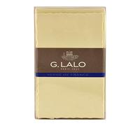 Lalo 25216L - Un set per corrispondenza, '' collezione di Parigi, '' che include 10 biglietti 9,7x15,2 cm 300g e 10 buste rivestite con bordi dentellati 10x15,8 cm, Avorio