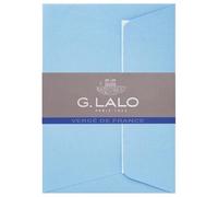 Clairefontaine Lalo 52102L - una confezione avvolta in pellicola da 25 Buste adesive rivestite 11,4x16,2 cm in carta vergata di Francia , blu