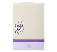 Clairefontaine Lalo 60502L - Un set per corrispondenza typo-lettering che include un biglietto 10,7x15,2 cm e Busta 11,4x16,2 cm 350g, Thank you