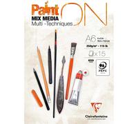 Clairefontaine Paint'On Taccuino da disegno A6 250 g