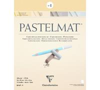 Clairefontaine Pastelmat Glued Pad N1 Taccuino da disegno 12 24 x 30 cm 360 g