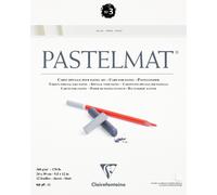 Clairefontaine Pastelmat Glued Pad N3 Taccuino da disegno 12 24 x 30 cm 360 g
