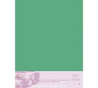 Clairefontaine - Rif 96169C - Fogli di carta pastelmat (confezione da 5) - Carta 360 gsm - 70 x 100 cm - Colore verde scuro - Appositamente formulati per l'uso con pastelli