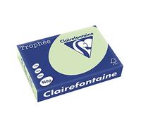 Clairefontaine Trophée 1107C 250 Fogli di Carta Colorata Formato A4, 160 g per m2, Colore Verde Golf
