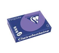 Clairefontaine Trophée 1786C 500 Fogli di Carta Colorata Formato A4, 80 g per m2, Colore Violetto