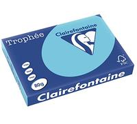 Clairefontaine Trophée 1889C 500 Fogli di Carta Colorata Formato A3, 80 g per m2, Colore Blu
