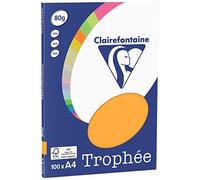Clairefontaine Trophée - Mini Resma di carta, 100 fogli, formato A4, 21 x 29.7 cm A4, 21 x 29.7 cm Clementina