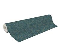Clairefontaine - Una bobina di carta regalo Excellia, 50 x 0,70 cm, 80 g, motivo fogliame dorato, 202059C
