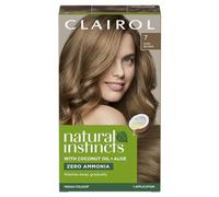 Clairol Tintura per capelli semipermanente senza ammoniaca Natural Instincts, 7 Biondo scuro