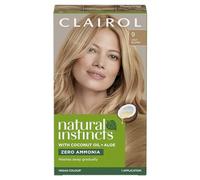 Clairol Tintura per capelli semipermanente senza ammoniaca Natural Instincts, 9 biondo chiaro
