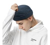 Clakllie Unisex Cotone Dockercap Cappello Senza Visiera Berretto Docker da Uomo Cappellino da Portuale Cappello da Marinaio Leon Hat
