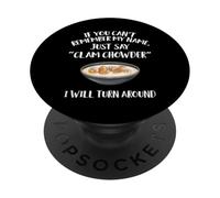 Clam Chowder Apparel - Incredibile divertente Chowders Lover Design PopSockets PopGrip Adesivo