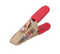 Clamp di messa a terra - clip di diametro grande in ottone 60 mm, morsetto di saltura conduttivo conduttivo ad alta corrente sicuro con copertura per manico non slip per uso (Tipo 1)