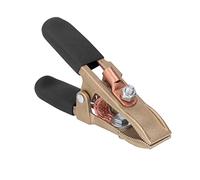 Clamp di messa a terra - clip di diametro grande in ottone 60 mm, morsetto di saltura conduttivo conduttivo ad alta corrente sicuro con copertura per manico non slip per uso (Tipo 2)