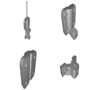 Clamp for E3D V5 Hot End Bowden Tube Secure Mounting