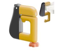 Clamp Headphone Stand, Under Desk Backpack Holder, 2.17x2.76in Multipurpose Purse Holders Design, Desk Hanger, No Drill Purse Hook for Home, School, Room Use