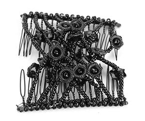 Clamp/Holder per Capelli in Rilievo Elastico, Clamp/Holder Elastico Manico di Sollevamento Universale Maniglia Superiore della Fotocamera Slr Camera Cage Clavo Calcia Expansion Himpora (BLACK)