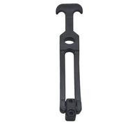 CLAMP LATCH - Clip di sicurezza flessibile, dispositivo di fissaggio in gomma multiuso | Kit cinghia di bloccaggio tensione, gruppo pesante di cattura, supporto sicuro con gancio metallico per disposi