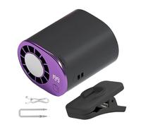 Clamp On Car Fan - 360° Rotatable Rechargeable Cooler, Portable Clamp Fan with Adjustable Angle | Rechargeable Cooling Device for Car Travel Camping Golf Beach Picnic Gardening | Ideal for Men Women