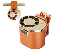Clamp on Personal Fan, 360 Degree Rotatable Portable, Cooling Device for Strong Grip Clip Mini Fan with Quiet Airflow Design, Lightweight Travel Cooling Gadget, Clamp Fans for Car Camping Use