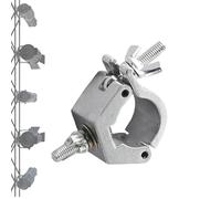 Clamp - Swivel Heavy Duty Aluminum Alloy Lighting Clamps | Stable Lightweight Stage Lighting Accessories Multifunctional Light Clamp for 30-36mm Pipes,