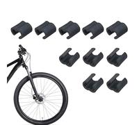 Clamps, Brake Hose Clips, Cavi Housing Retainers, Bike Wire Guide, Mounting Clip Set per Brakes Cable Organization, Ciclismo, Mountain Biking, Road Riding, Outdoor Uses, 5/2/1 Inches