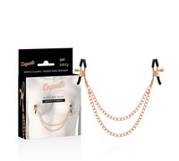 Clamps Capezzoli con Catena Coquette Chic Desire - Metallo