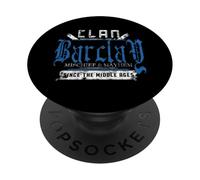 Clan Barclay - Malizia e Caos dal Medioevo PopSockets PopGrip Adesivo