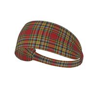 Clan MacKintosh Ancient Tartan Tartan Rotated Workout Headbands Non Slip Elastic Sweatbands for Men and Women