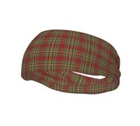 Clan MacKintosh Ancient Tartan Tartan Rotated Workout Headbands Non Slip Elastic Sweatbands for Men and Women