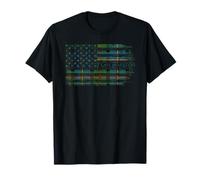 Clan MacLeod of Harris scozzese tartan bandiera USA kilt Scozia Maglietta