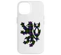 Clan Murray of Atholl Tartan Scozzese Nome Famiglia Orgoglio Custodia per iPhone 14