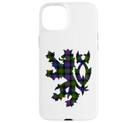 Clan Murray of Atholl Tartan Scozzese Nome Famiglia Orgoglio Custodia per iPhone 15 Plus