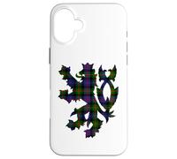 Clan Murray of Atholl Tartan Scozzese Nome Famiglia Orgoglio Custodia per iPhone 16 Plus